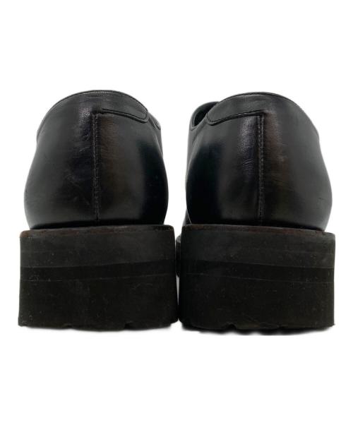 LAD MUSICIAN（ラッドミュージシャン）LAD MUSICIAN (ラッドミュージシャン) ROUND TOE SHOESレザーシューズ ブラック サイズ:44の古着・服飾アイテム