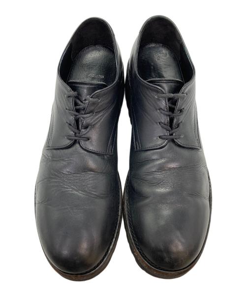 LAD MUSICIAN（ラッドミュージシャン）LAD MUSICIAN (ラッドミュージシャン) ROUND TOE SHOESレザーシューズ ブラック サイズ:44の古着・服飾アイテム