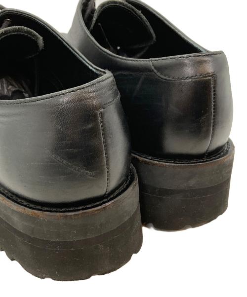 LAD MUSICIAN（ラッドミュージシャン）LAD MUSICIAN (ラッドミュージシャン) ROUND TOE SHOESレザーシューズ ブラック サイズ:44の古着・服飾アイテム