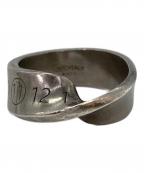 Maison Margielaメゾンマルジェラ）の古着「ナンバリングツイストリング」｜シルバー