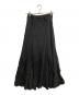 Plage (プラージュ) Washable Fibril ギャザーロングスカート ブラック サイズ:38：10000円