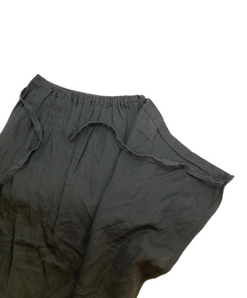 SOU・SOU（ソウソウ）SOU・SOU (ソウソウ) リネンスカート ブラック サイズ:記載無の古着・服飾アイテム