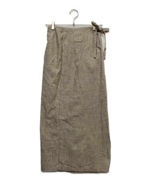 SOU・SOU（ソウソウ）SOU・SOU (ソウソウ) リネンスカート ベージュ サイズ:FREEの古着・服飾アイテム