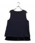 Paul Smith BLACK (ポールスミスブラック) ノースリーブブラウス ネイビー サイズ:M：5000円