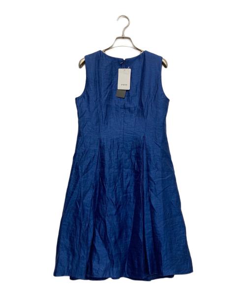 LAUTRE AMONT（ロートレアモン）LAUTRE AMONT (ロートレアモン) ノースリーブワンピース ブルー サイズ:36 未使用品の古着・服飾アイテム