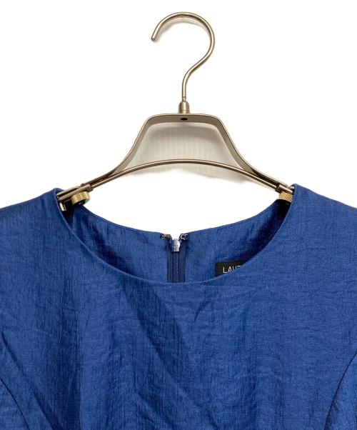 LAUTRE AMONT（ロートレアモン）LAUTRE AMONT (ロートレアモン) ノースリーブワンピース ブルー サイズ:36 未使用品の古着・服飾アイテム