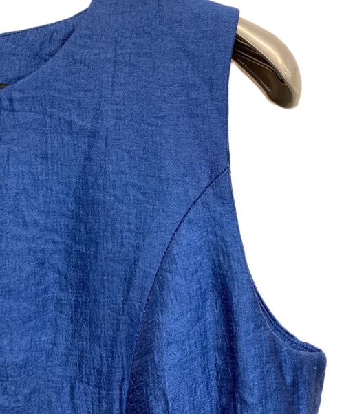 LAUTRE AMONT（ロートレアモン）LAUTRE AMONT (ロートレアモン) ノースリーブワンピース ブルー サイズ:36 未使用品の古着・服飾アイテム