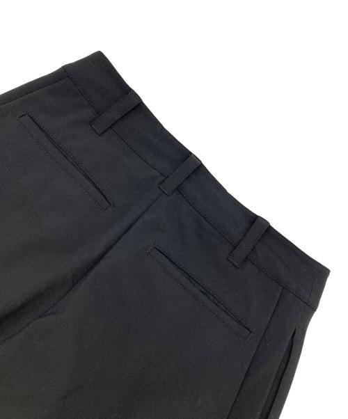 AVALONE（アヴァロン）AVALONE (アヴァロン) VIRGIN WOOL MIX OVERLAP WiDE TROUSERS ブラック サイズ:1の古着・服飾アイテム