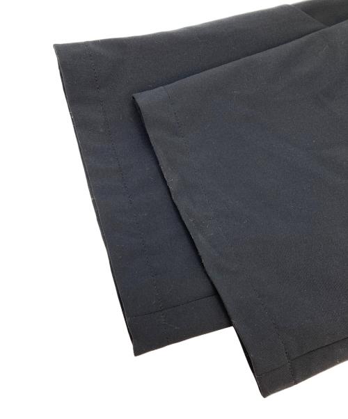 AVALONE（アヴァロン）AVALONE (アヴァロン) VIRGIN WOOL MIX OVERLAP WiDE TROUSERS ブラック サイズ:1の古着・服飾アイテム