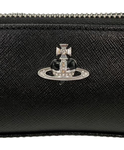 Vivienne Westwood（ヴィヴィアンウエストウッド）Vivienne Westwood (ヴィヴィアンウエストウッド) DIAMANTE ORB PENCIL CASE ブラックの古着・服飾アイテム