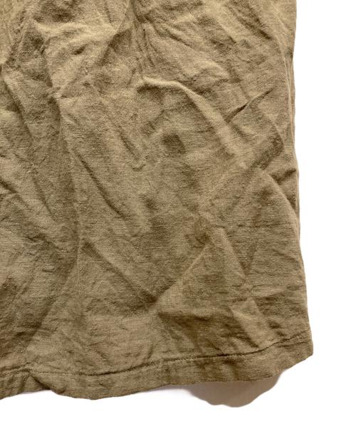 nest Robe（ネストローブ）nest Robe (ネストローブ) チノコンビサロペットワンピース カーキ サイズ:Fの古着・服飾アイテム