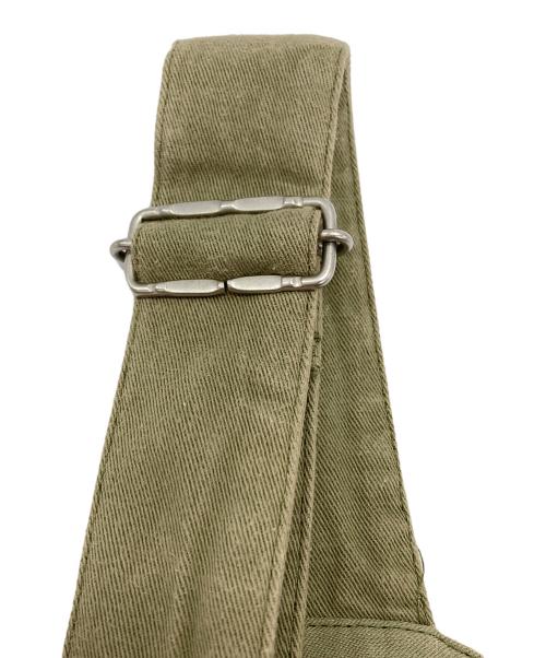 nest Robe（ネストローブ）nest Robe (ネストローブ) チノコンビサロペットワンピース カーキ サイズ:Fの古着・服飾アイテム