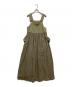 nest Robe（ネストローブ）の古着「チノコンビサロペットワンピース」｜カーキ
