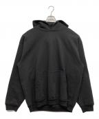 LOS ANGELES APPARELロサンゼルスアパレル）の古着「14OZプルオーバーパーカー」｜ブラック