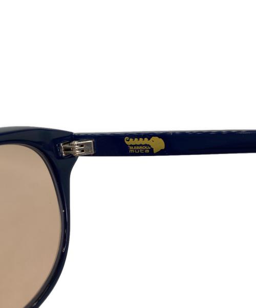 ELEBROU MUTA（エレブロ ムータ）ELEBROU MUTA (エレブロ ムータ) サングラス ネイビーの古着・服飾アイテム