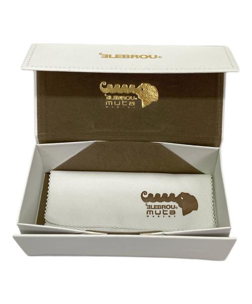 ELEBROU MUTA（エレブロ ムータ）ELEBROU MUTA (エレブロ ムータ) サングラス ネイビーの古着・服飾アイテム