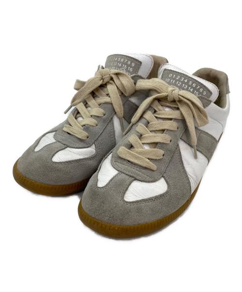 Maison Margiela（メゾンマルジェラ）Maison Margiela (メゾンマルジェラ) REPLICA ジャーマントレーナ- ホワイト サイズ:38の古着・服飾アイテム