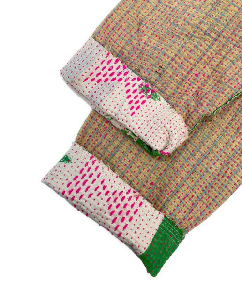 ARTISAV VINTAGE（アルティサブ ヴィンテージ）ARTISAV VINTAGE (アルティサブ ヴィンテージ) KANTAノーカラージャケット ベージュ サイズ:無しの古着・服飾アイテム