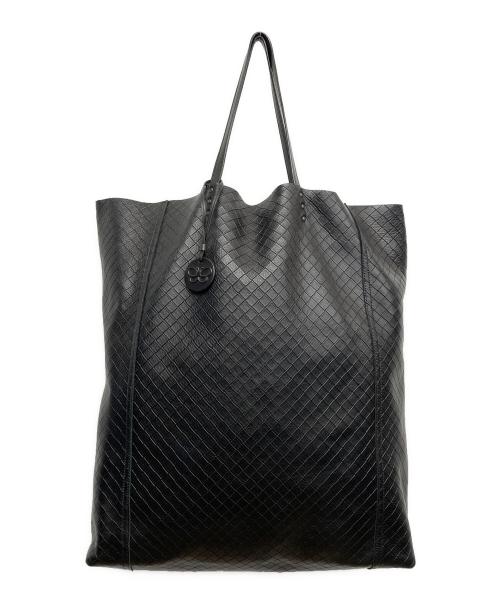 BOTTEGA VENETA（ボッテガベネタ）BOTTEGA VENETA (ボッテガベネタ) トートバッグ ブラックの古着・服飾アイテム