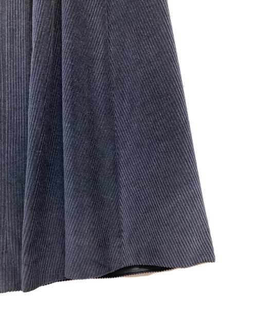 'S Max Mara（エスマックスマーラ）'S Max Mara (エスマックスマーラ) コーデュロイワンピース ネイビー サイズ:42 未使用品の古着・服飾アイテム