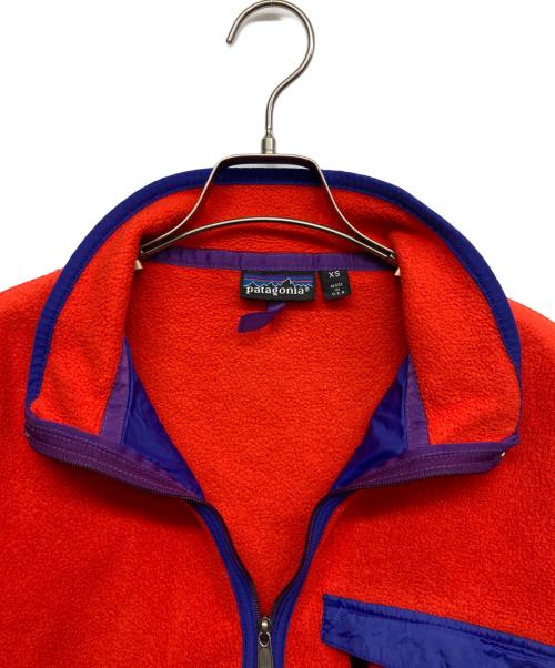 Patagonia（パタゴニア）Patagonia (パタゴニア) シンチラジップT レッド サイズ:XSの古着・服飾アイテム