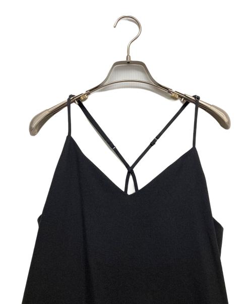 KUMIKYOKU（クミキョク）KUMIKYOKU (クミキョク) ノースリーブワンピース ブラック サイズ:2の古着・服飾アイテム