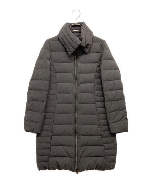 icB（アイシービー）icB (アイシービー) ダウンコート グレー サイズ:9の古着・服飾アイテム
