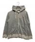BURBERRY BLACK LABEL（バーバリーブラックレーベル）の古着「ジップパーカー」｜グレー