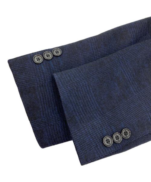 BLACK LABEL CRESTBRIDGE（ブラックレーベル クレストブリッジ）BLACK LABEL CRESTBRIDGE (ブラックレーベル クレストブリッジ) テーラードジャケット ネイビー サイズ:3Lの古着・服飾アイテム