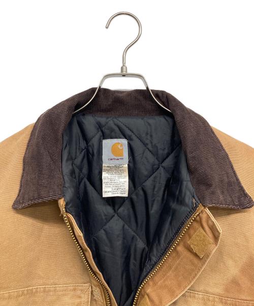 CarHartt（カーハート）CarHartt (カーハート) Work Coat Brown Quilted Duck Jacket ブラウン サイズ:Lの古着・服飾アイテム
