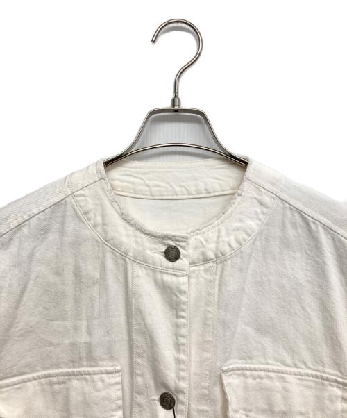 Liesse（リエス）Liesse (リエス) デニムジャケット ホワイト サイズ:1 未使用品の古着・服飾アイテム