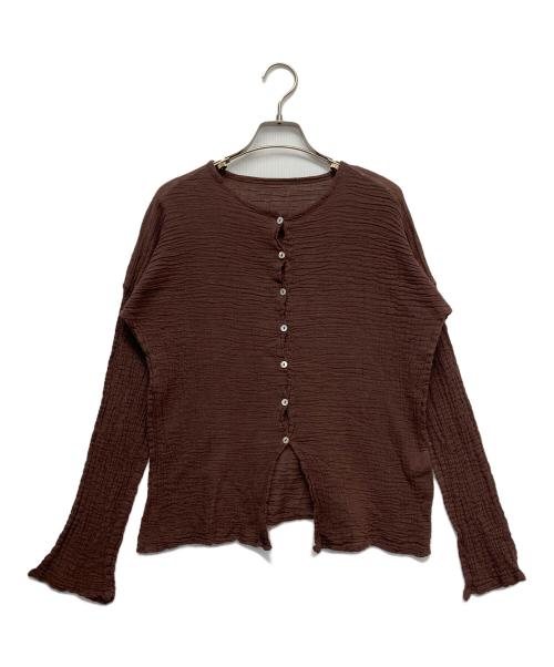 Plage（プラージュ）Plage (プラージュ) 別注 2WAY ブラウス ブラウン サイズ:FREEの古着・服飾アイテム