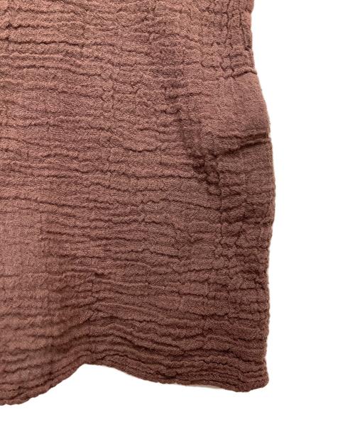 Plage（プラージュ）Plage (プラージュ) 別注 2WAY ブラウス ブラウン サイズ:FREEの古着・服飾アイテム