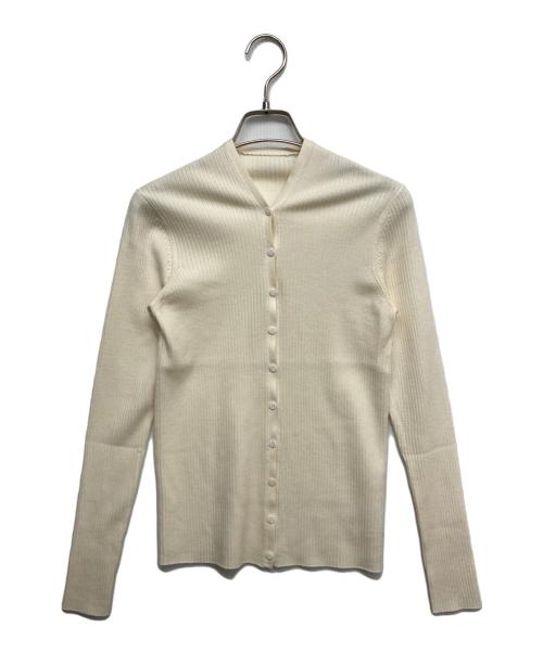 Plage（プラージュ）Plage (プラージュ) リブカーディガン ホワイト サイズ:無しの古着・服飾アイテム