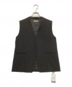 Plageプラージュ）の古着「ジレ」｜ブラック