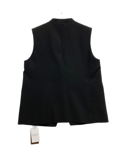 Plage（プラージュ）Plage (プラージュ) ジレ ブラック サイズ:38 未使用品の古着・服飾アイテム