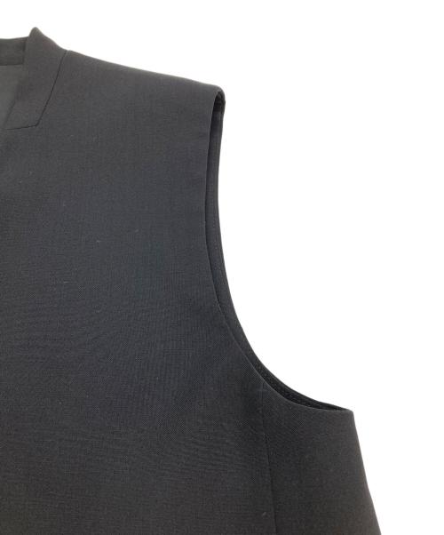 Plage（プラージュ）Plage (プラージュ) ジレ ブラック サイズ:38 未使用品の古着・服飾アイテム