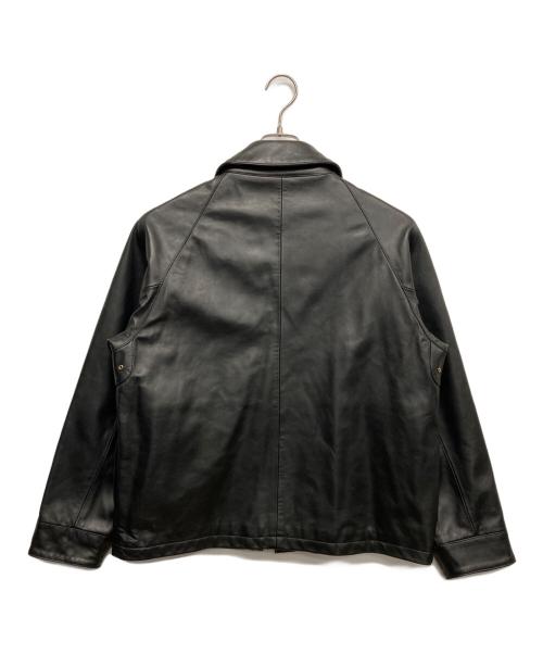 DEUXIEME CLASSE（ドゥーズィエム クラス）Deuxieme Classe (ドゥーズィエム クラス) CINQUANTAラムレザージャケット ブラック サイズ:999 未使用品の古着・服飾アイテム