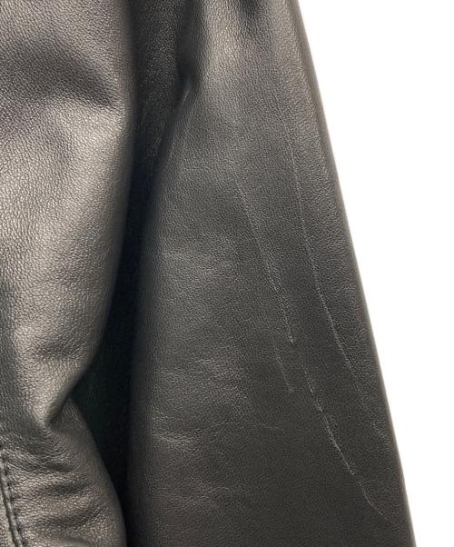 DEUXIEME CLASSE（ドゥーズィエム クラス）Deuxieme Classe (ドゥーズィエム クラス) CINQUANTAラムレザージャケット ブラック サイズ:999 未使用品の古着・服飾アイテム