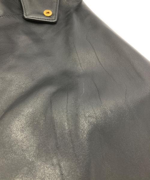 DEUXIEME CLASSE（ドゥーズィエム クラス）Deuxieme Classe (ドゥーズィエム クラス) CINQUANTAラムレザージャケット ブラック サイズ:999 未使用品の古着・服飾アイテム