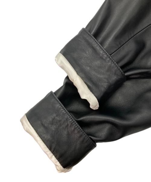 DEUXIEME CLASSE（ドゥーズィエム クラス）Deuxieme Classe (ドゥーズィエム クラス) CINQUANTAラムレザージャケット ブラック サイズ:999 未使用品の古着・服飾アイテム