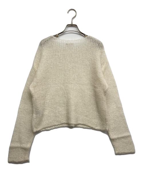 Plage（プラージュ）Plage (プラージュ) HENLEY ALPACA mix プルオーバー ホワイト サイズ:FREEの古着・服飾アイテム