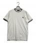 FRED PERRY（フレッドペリー）の古着「クルーネックTシャツ」｜ホワイト