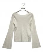 Nobleノーブル）の古着「リブニット」｜ホワイト