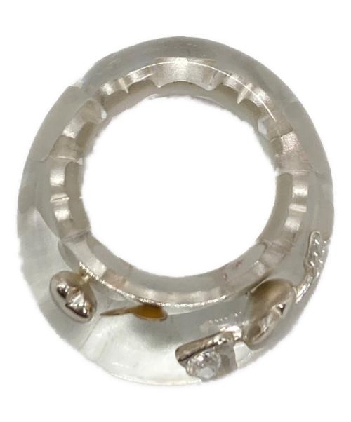 STAR JEWELRY（スタージュエリー）STAR JEWELRY (スタージュエリー) アクリルリング シルバー サイズ:無しの古着・服飾アイテム