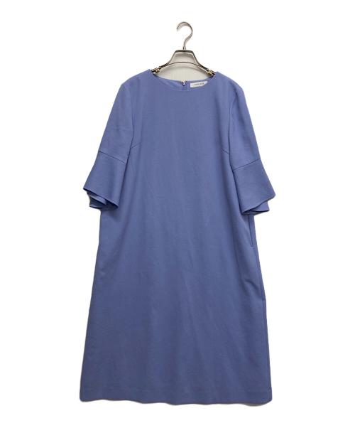 La TOTALITE（ラ ト―タリテ）La TOTALITE (ラ ト―タリテ) フレア袖ワンピース パープル サイズ:FREEの古着・服飾アイテム
