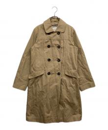 'S Max Mara（エスマックスマーラ）の古着「ダブルブレストトレンチコート」｜ベージュ