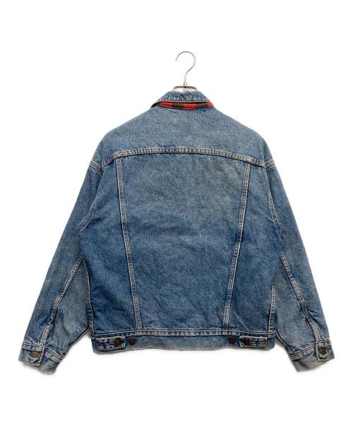 LEVI'S（リーバイス）LEVI'S (リーバイス) 90ｓ 70417裏ネルデニムジャケット ブルー サイズ:Mの古着・服飾アイテム