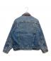 LEVI'S (リーバイス) 90ｓ 70417裏ネルデニムジャケット ブルー サイズ:M：12000円