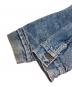 中古・古着 LEVI'S (リーバイス) 90ｓ 70417裏ネルデニムジャケット ブルー サイズ:M：12000円
